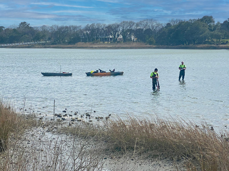 MSA PC assesses Oyster Reefs in Lynnhaven Watershed